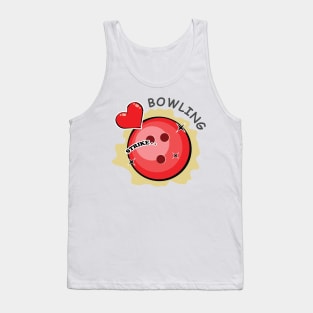 I Love Bowling Tank Top